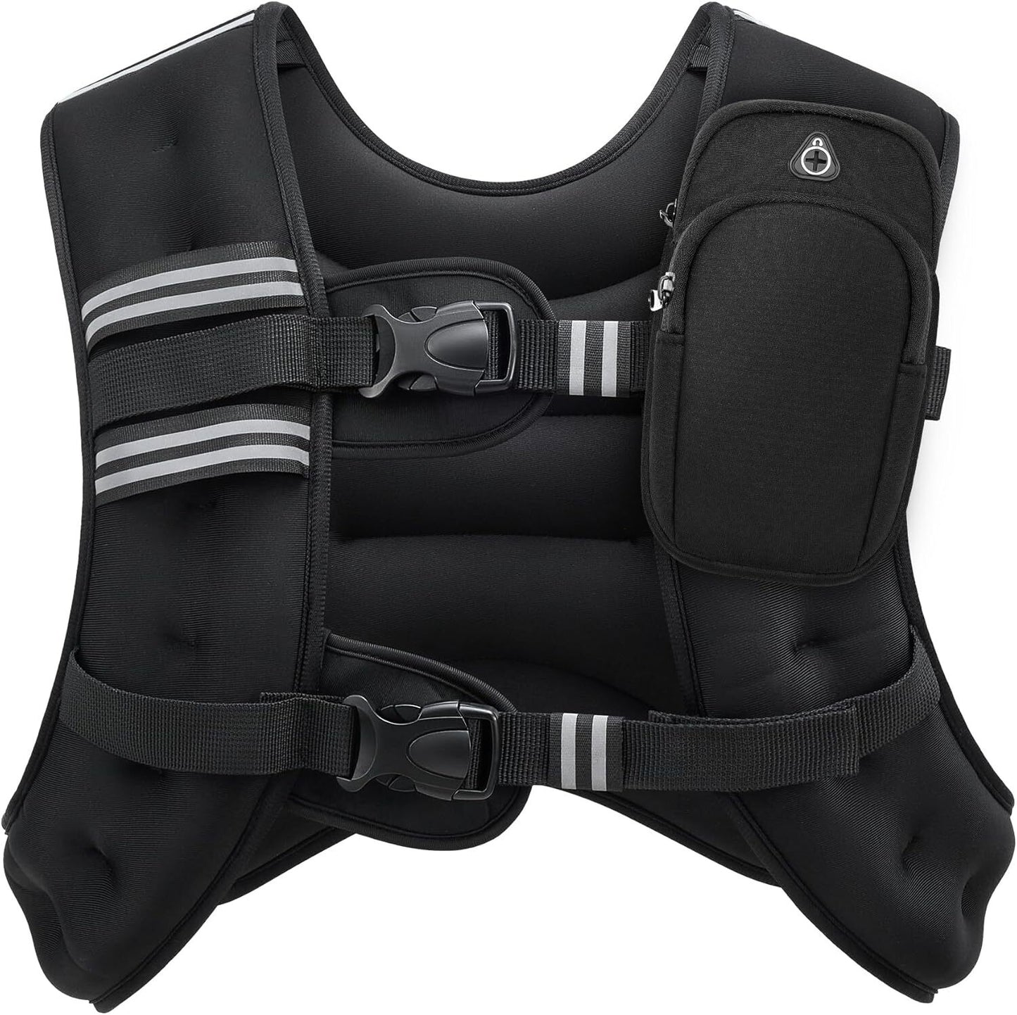 ZELUS Adjustable Weighted Vest (6lb, 8lb, 12lb Options)