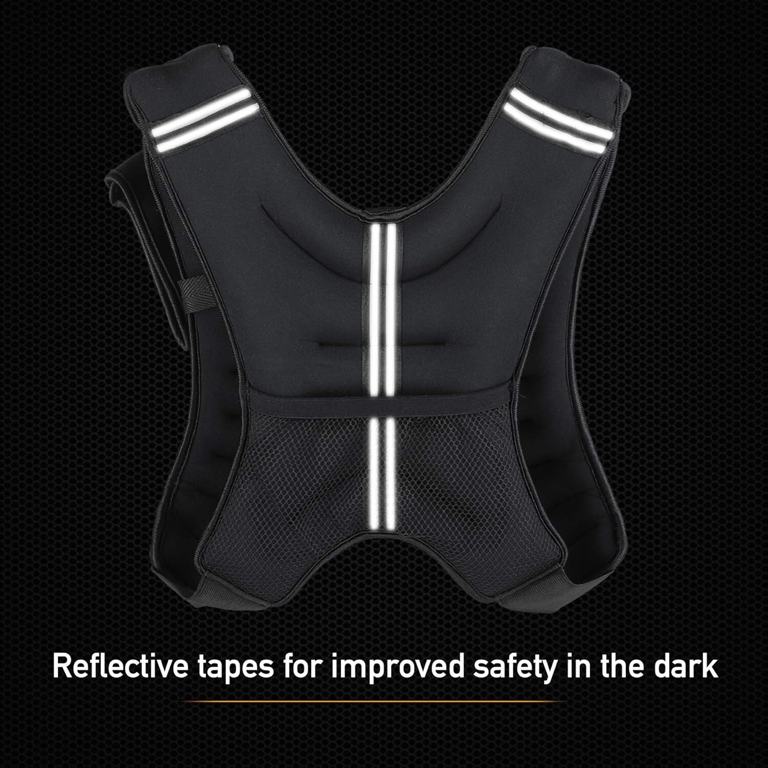 ZELUS Adjustable Weighted Vest (6lb, 8lb, 12lb Options)