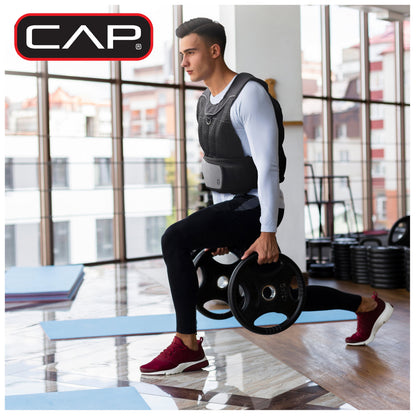 Unisex 20 lb Adjustable Weighted Vest for Walking and Running