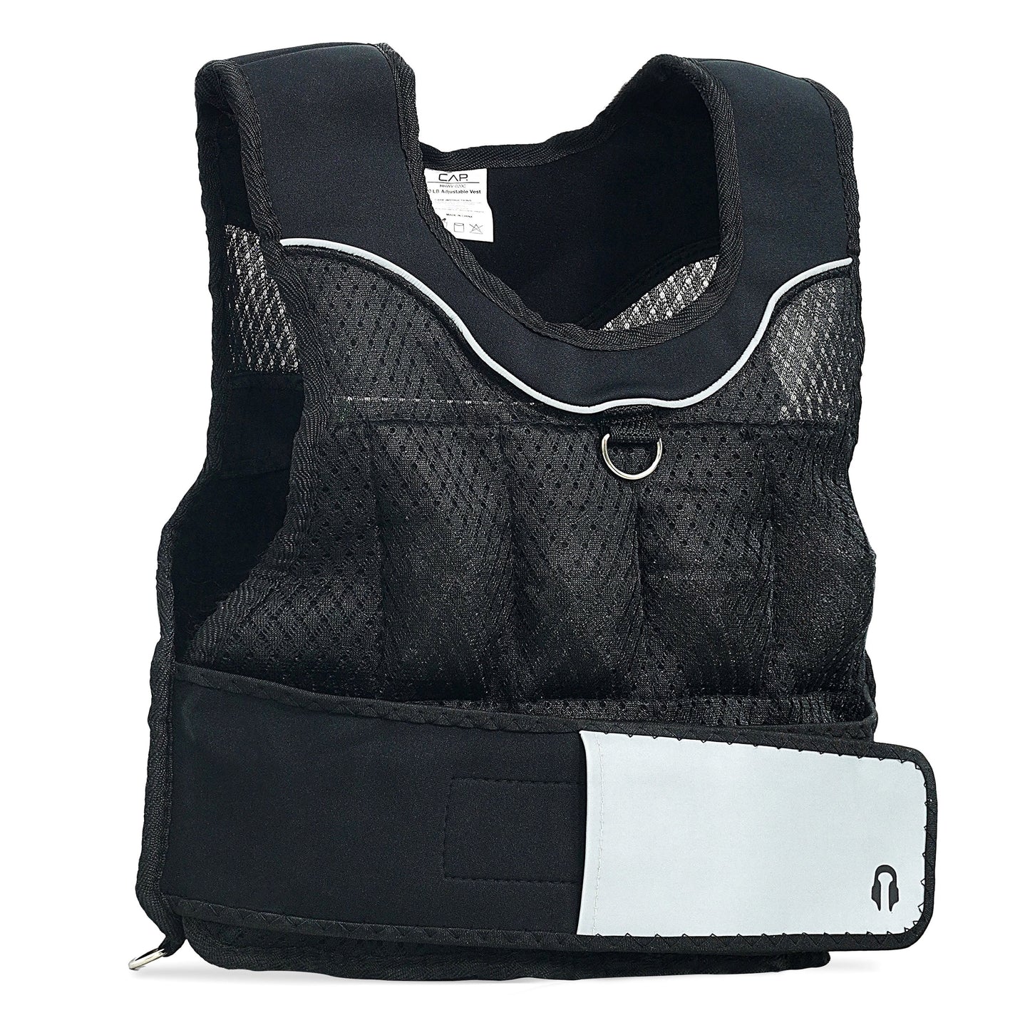 Unisex 20 lb Adjustable Weighted Vest for Walking and Running