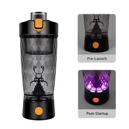 Electric Whey Protein Shake Stirrer - USB Automatic Protein Shaker Bottle for Gym and Sports Use